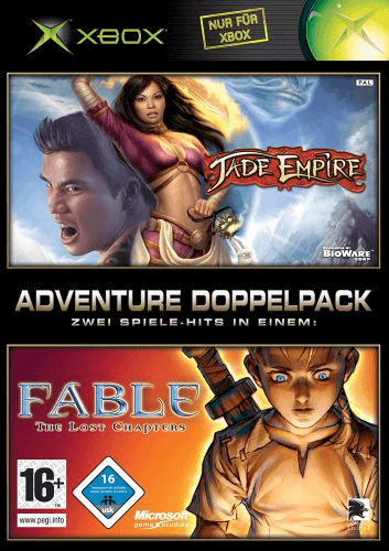 Adventure Doppelpack - Jade Empire & Fable: The Lost Chapters box art for Xbox